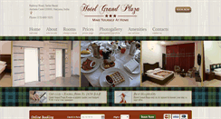 Desktop Screenshot of hotelgrandplaza.co.in